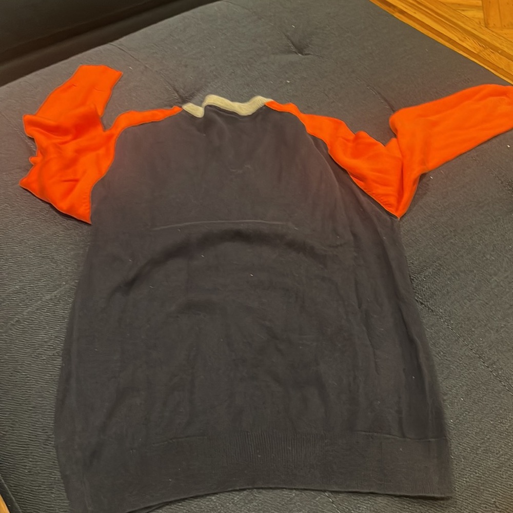 Boys size 12 Hugo boss colorblock cardigan like new - Picture 3 of 4